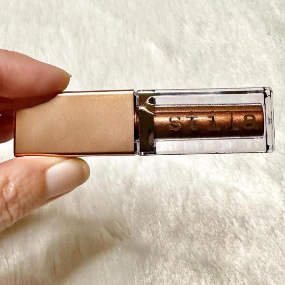NIB Stila Shimmer & Glow Liquid Eyeshadow in Twig Full Size 4.5ml - Picture 5 of 12